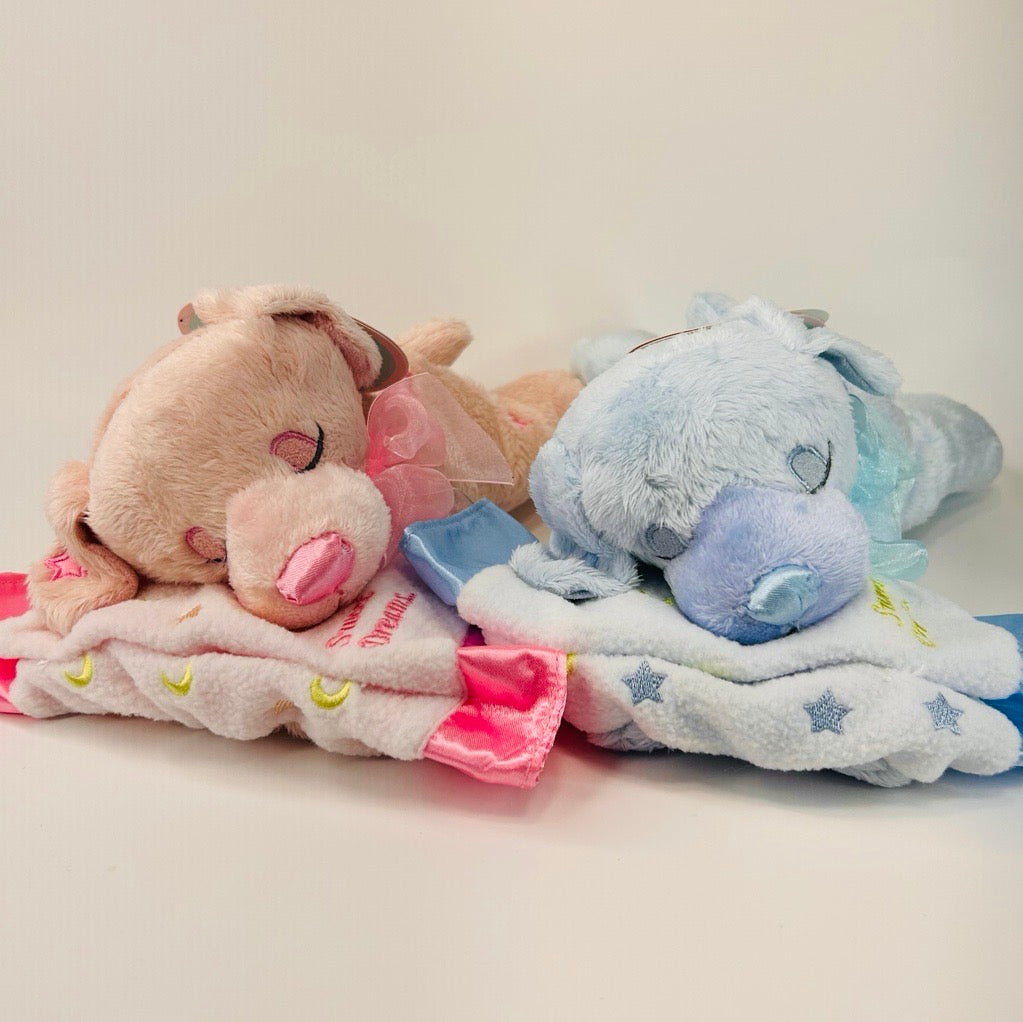 Sleepy Puppy Musical Plush - Blue