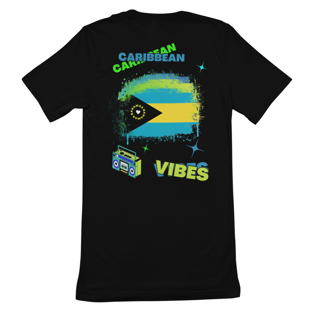 Adult Caribbean Vibes T-shirt - Bahamas