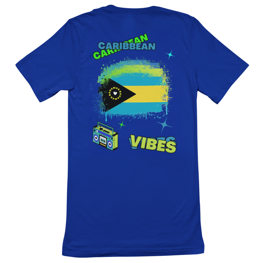 Adult Caribbean Vibes T-shirt - Bahamas