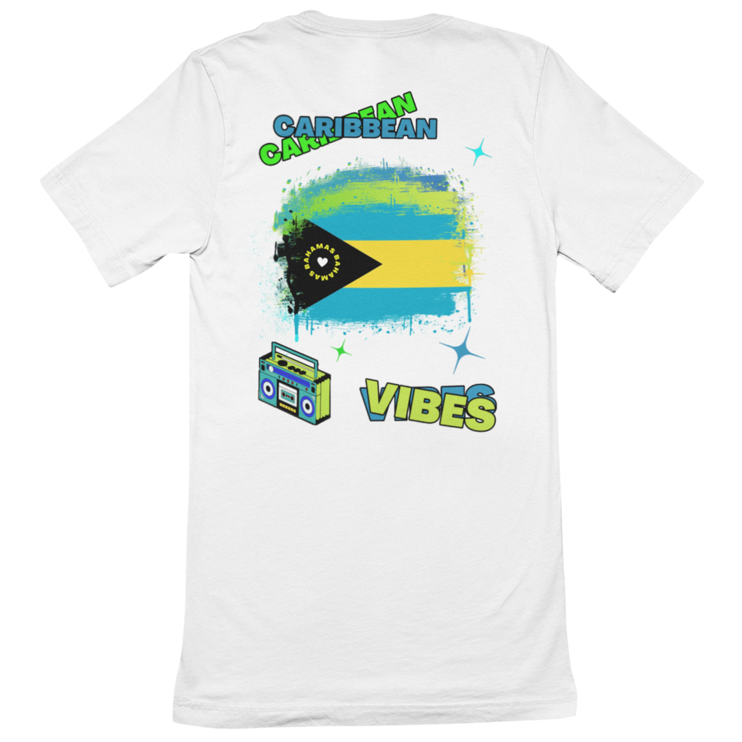 Adult Caribbean Vibes T-shirt - Bahamas