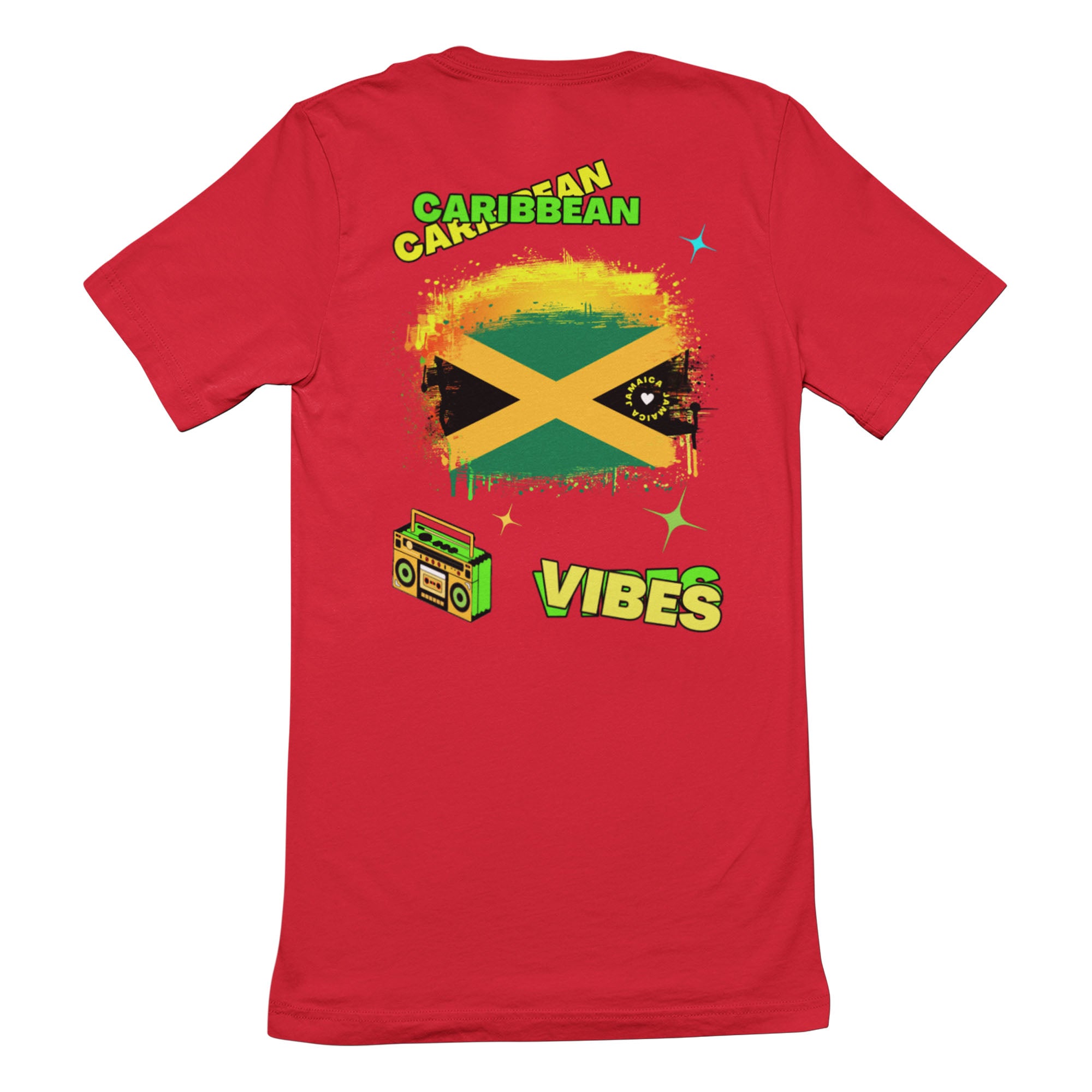Adult Caribbean Vibes T-shirt - Jamaica