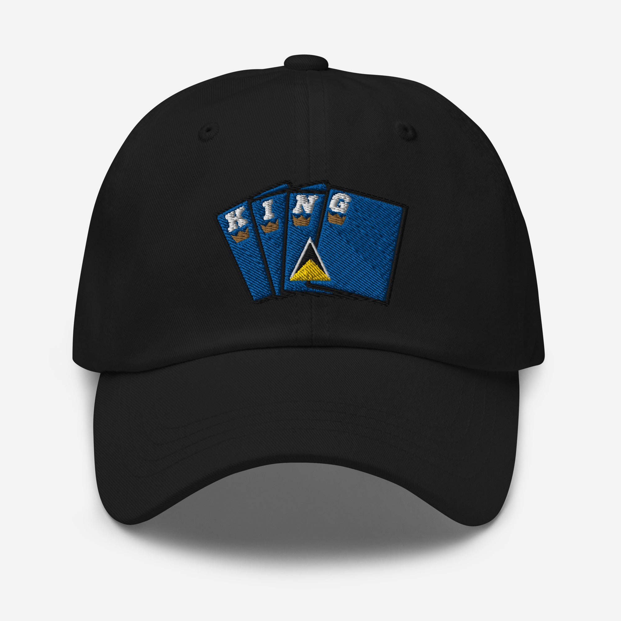 Men's Royal Crush King Dad Hat - St Lucia
