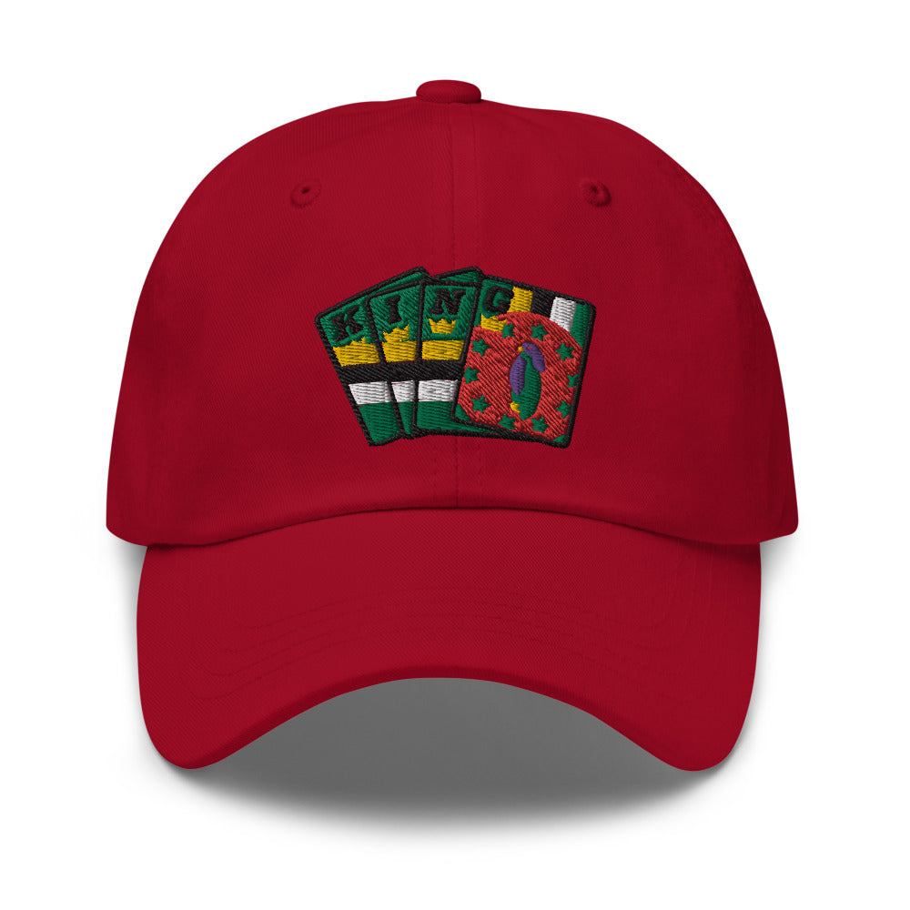 Men's Royal Crush King Dad Hat - Dominica
