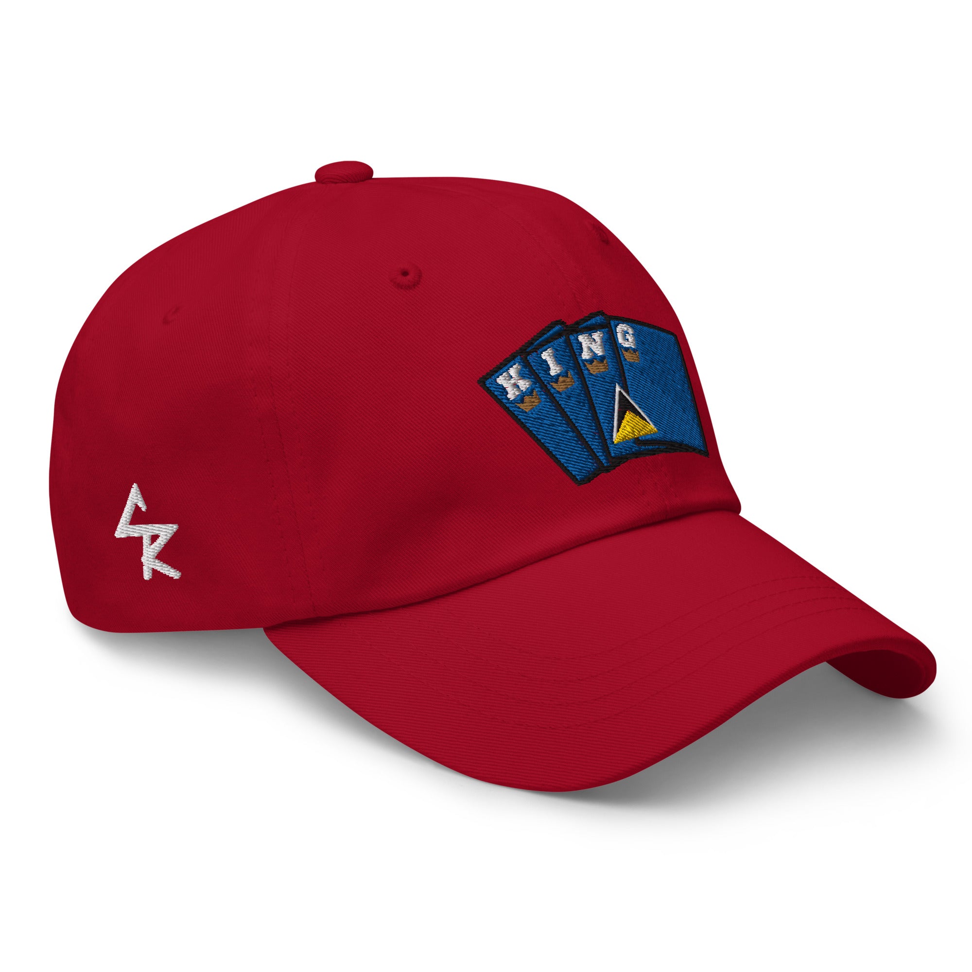 Men's Royal Crush King Dad Hat - St Lucia