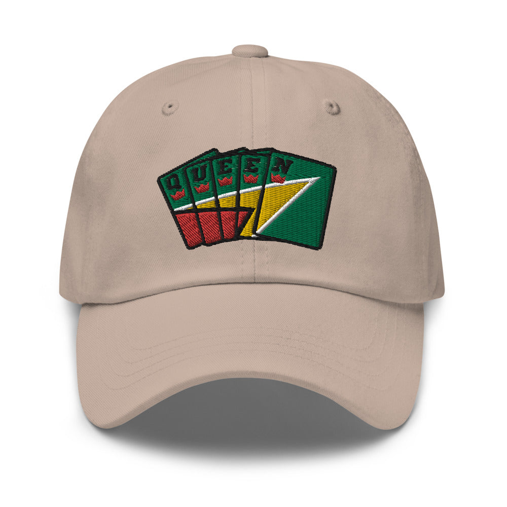 Women's Royal Crush Queen Dad Hat - Guyana