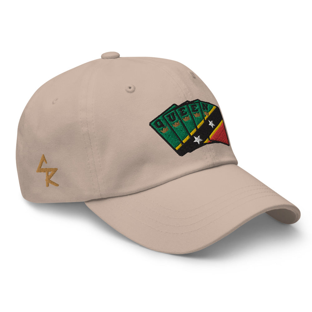 Women's Royal Crush Queen Dad Hat - St. Kitts and Nevis