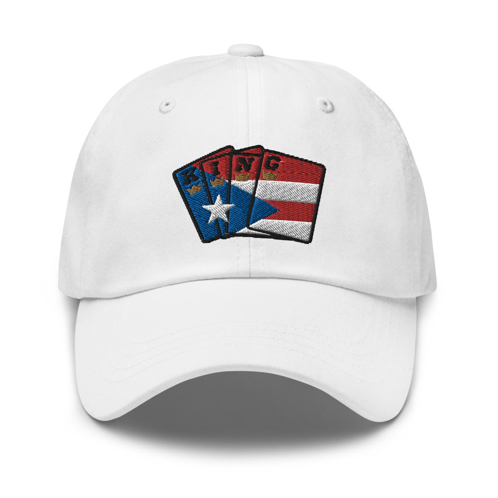 Men's Royal Crush King Dad Hat - Puerto Rico