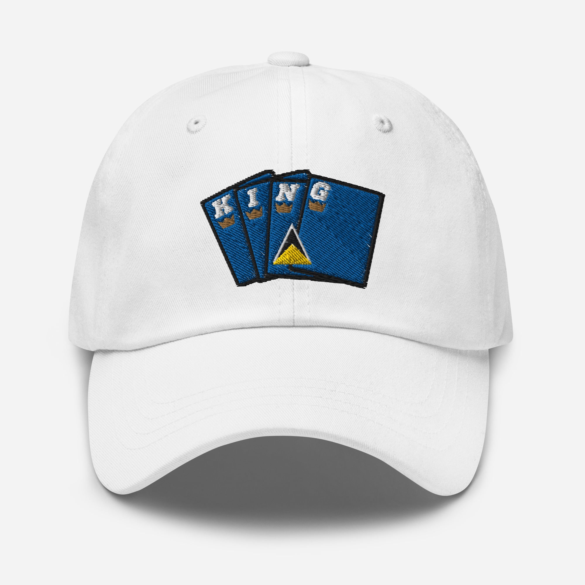 Men's Royal Crush King Dad Hat - St Lucia
