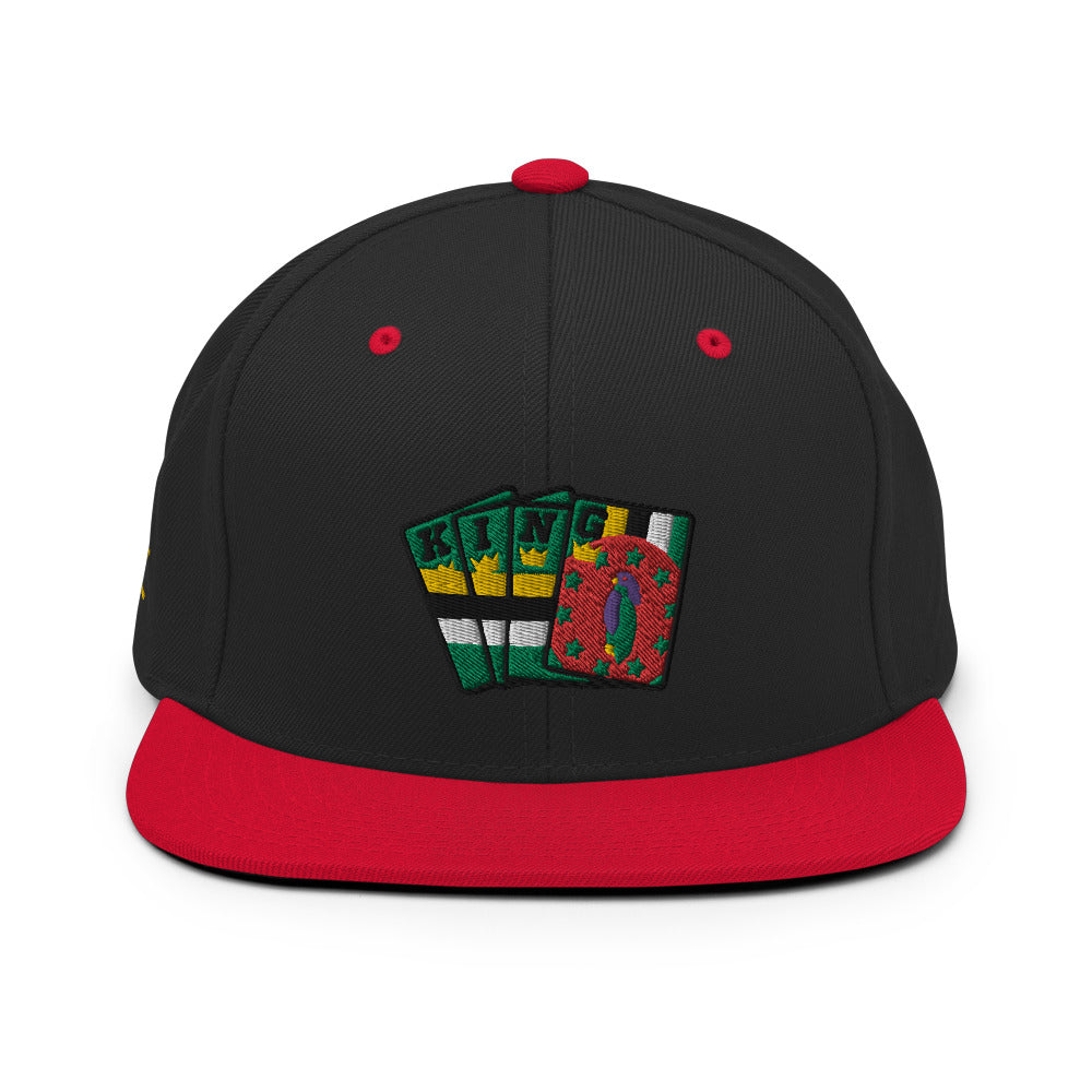 Men's Royal Crush King Snapback - Dominica
