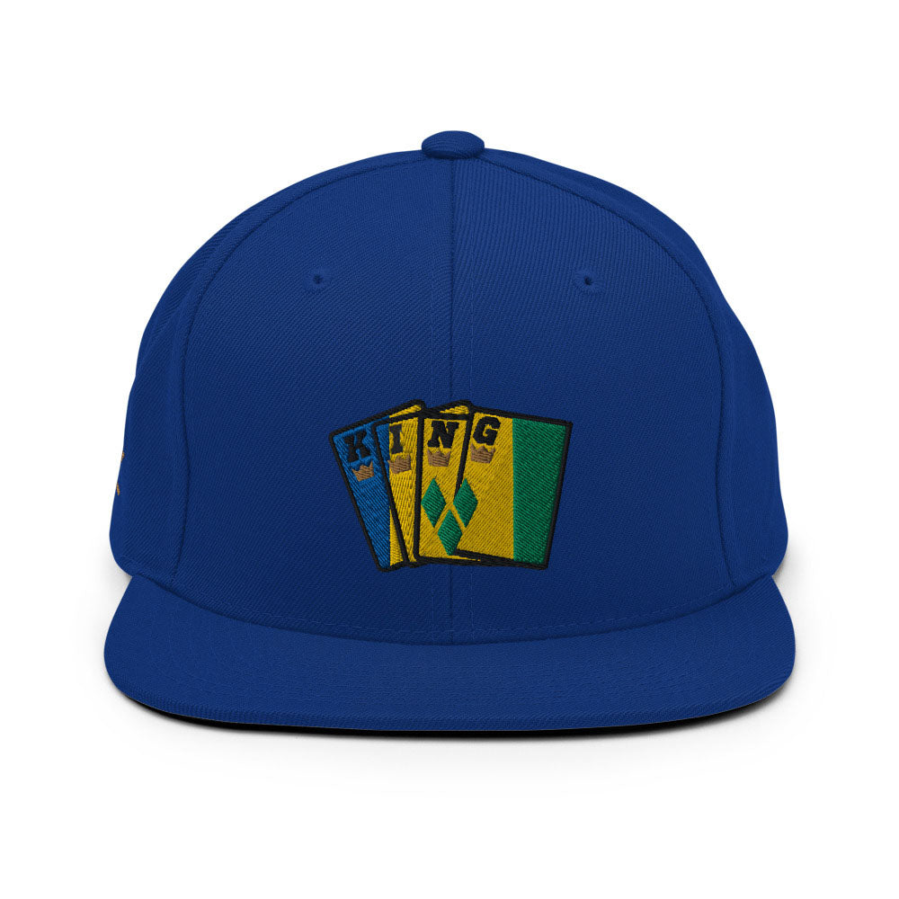 Men's Royal Crush King Snapback - St. Vincent
