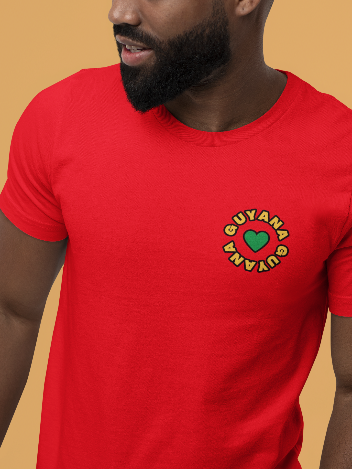 Adult Caribbean Vibes T-shirt - Guyana