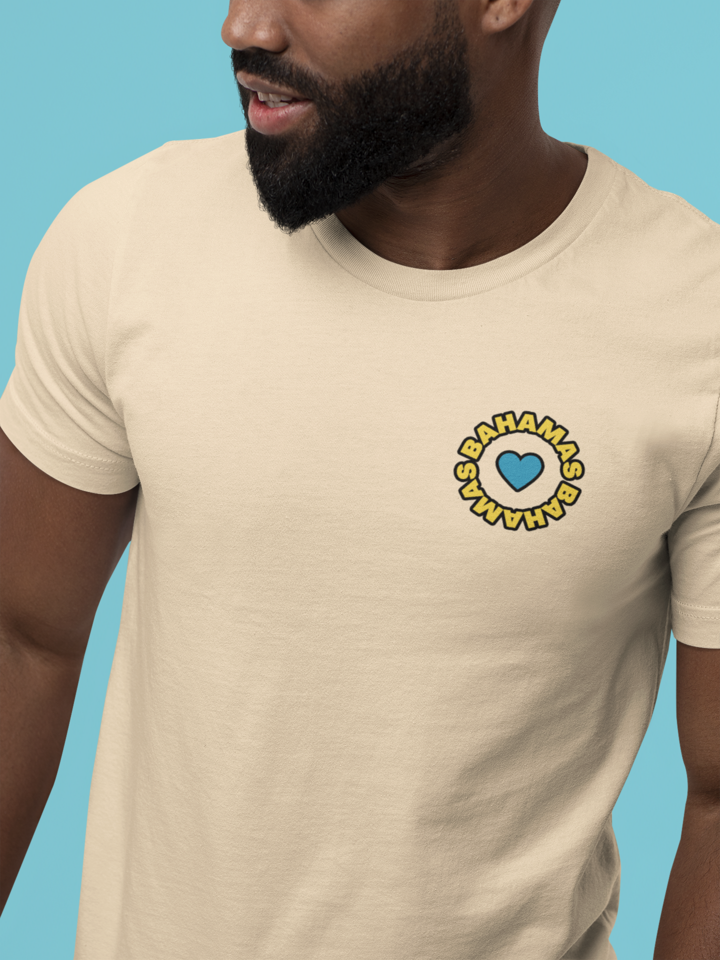 Adult Caribbean Vibes T-shirt - Bahamas
