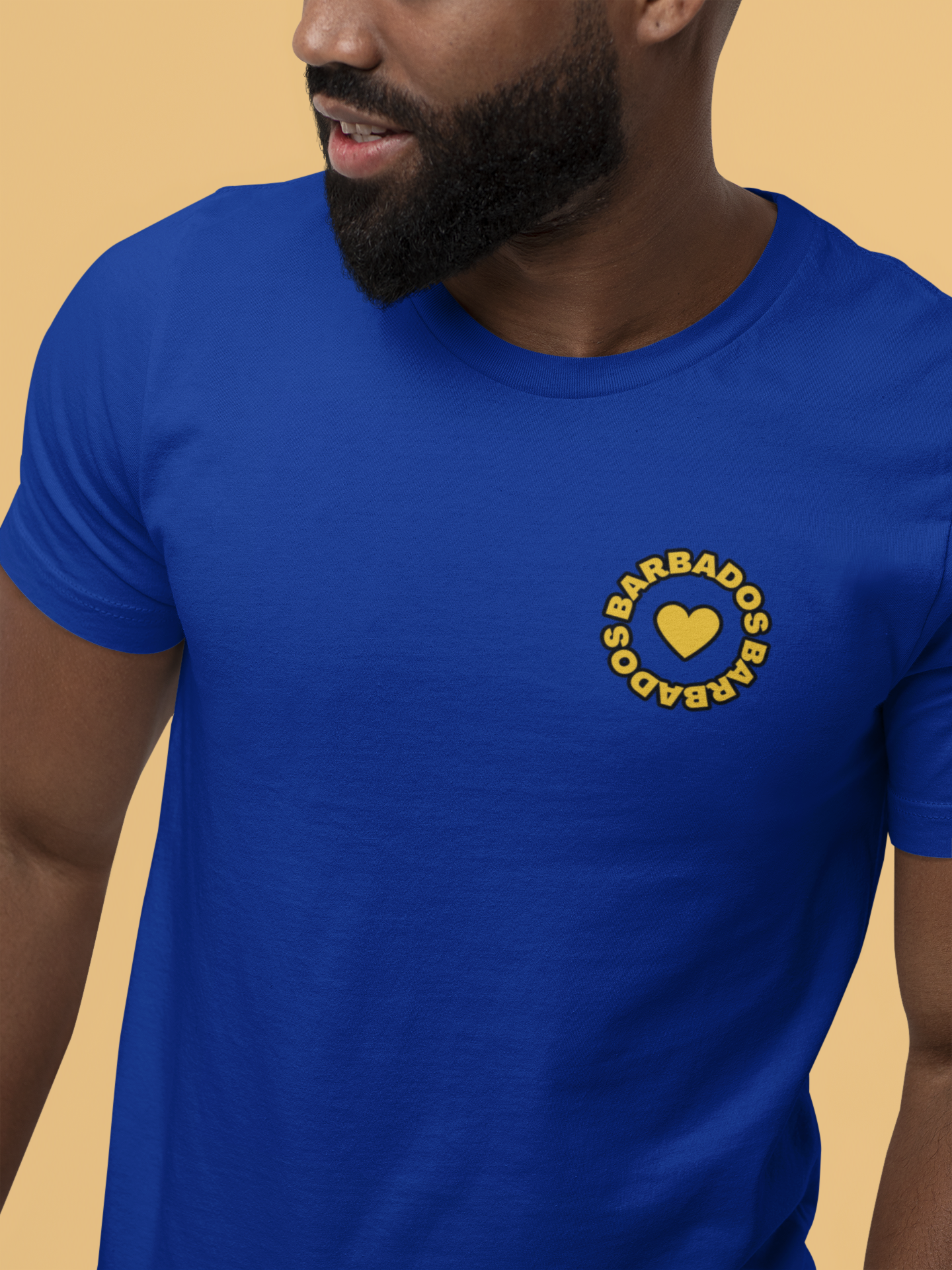 Adult Caribbean Vibes T-shirt - Barbados
