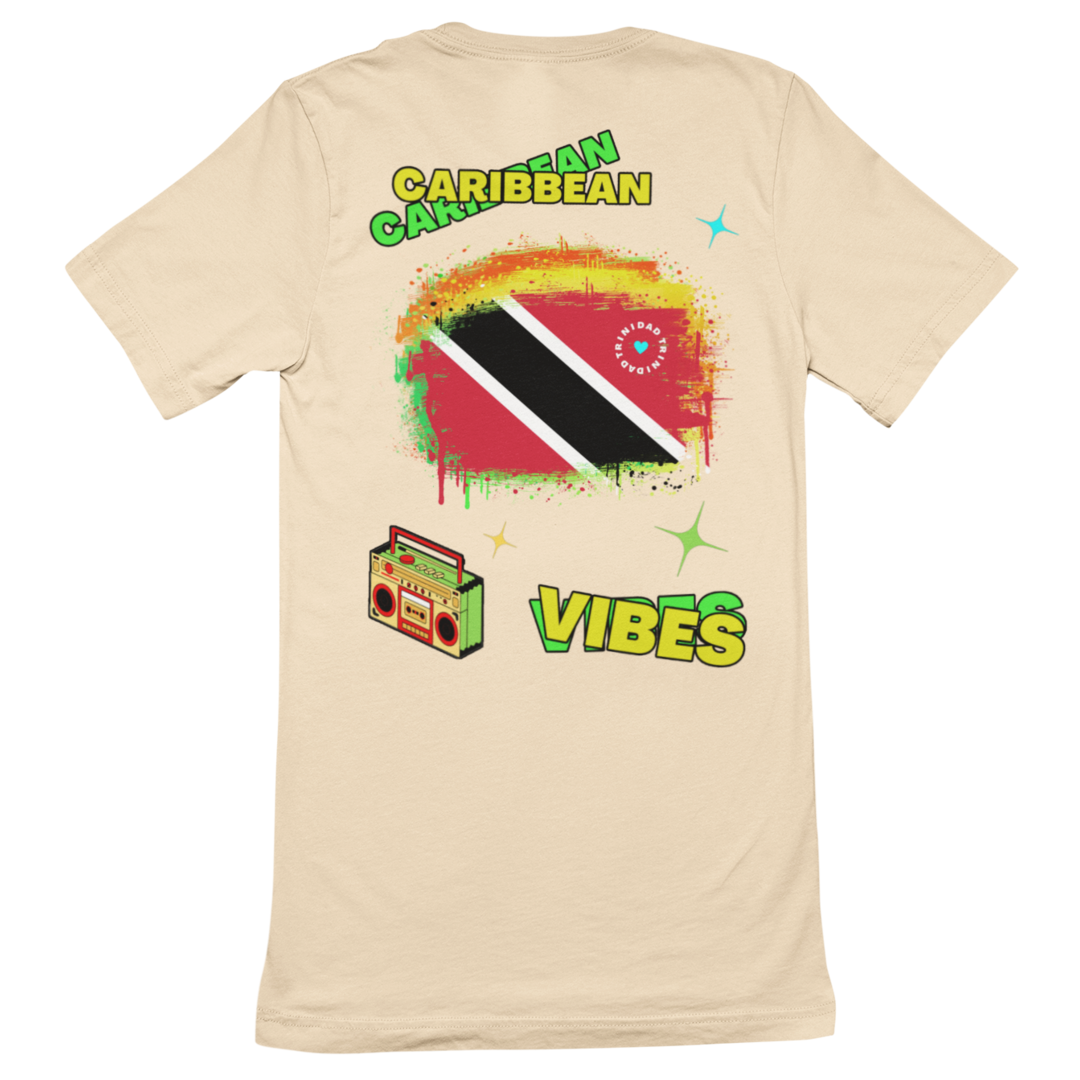 Adult Caribbean Vibes T-shirt - Trinidad