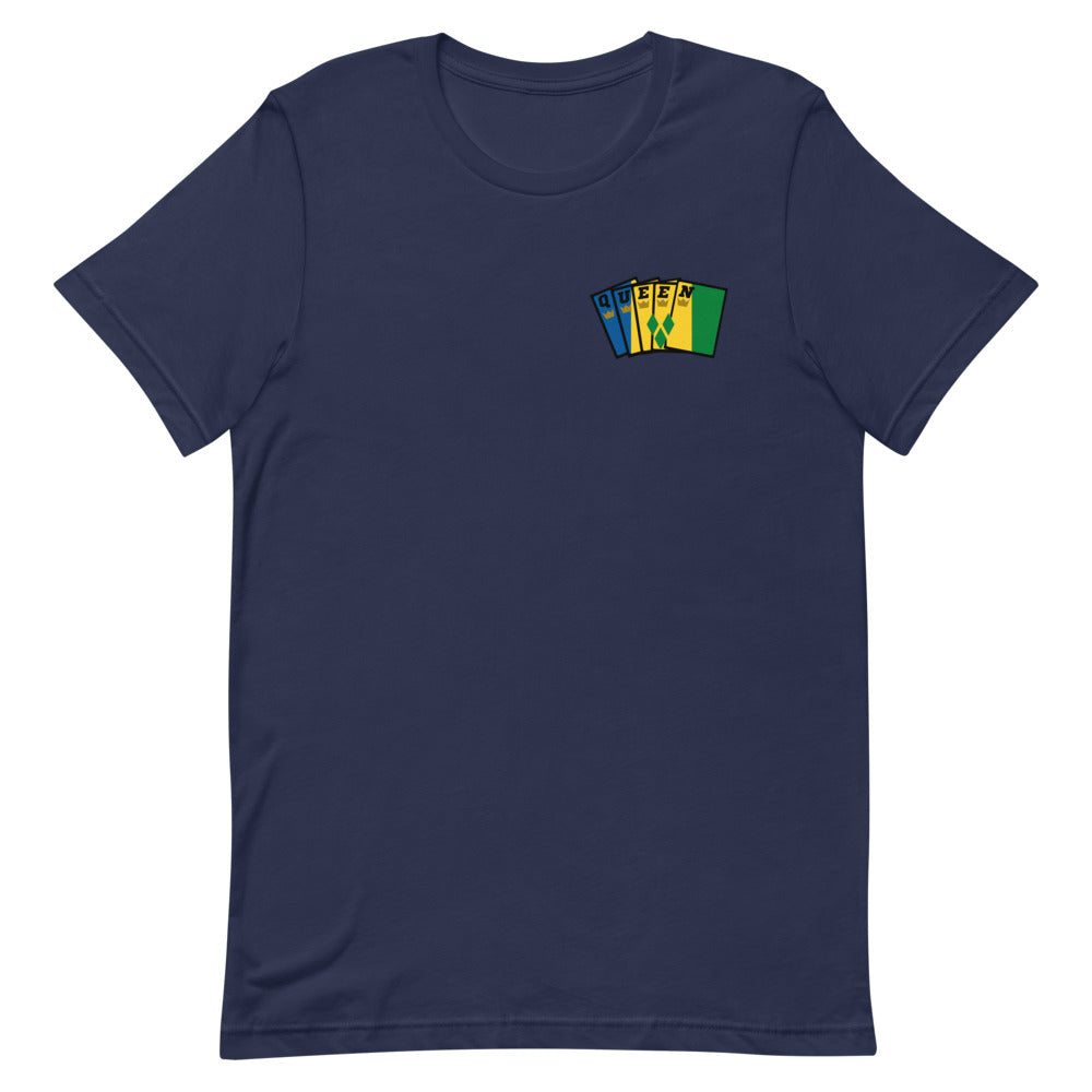 Women's Royal Crush Queen T-shirt- St. Vincent